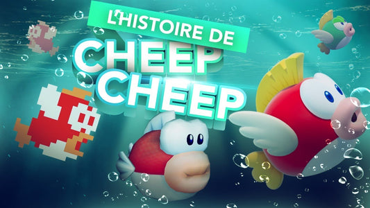 Cheep Cheep : le poisson emblématique des niveaux Mario