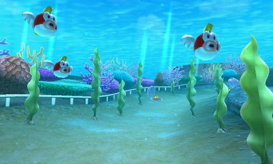 Lagon Cheep Cheep, circuit de Mario Kart 7