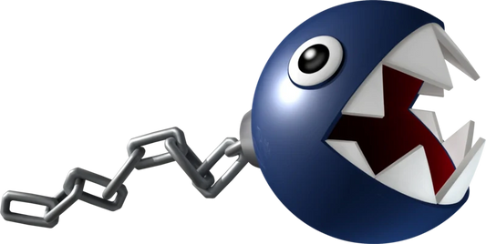 Chomp : la boule mordeuse enchaînée de Mario