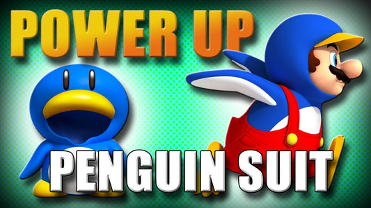 Costume Pingouin : le power-up glace de NSMB Wii