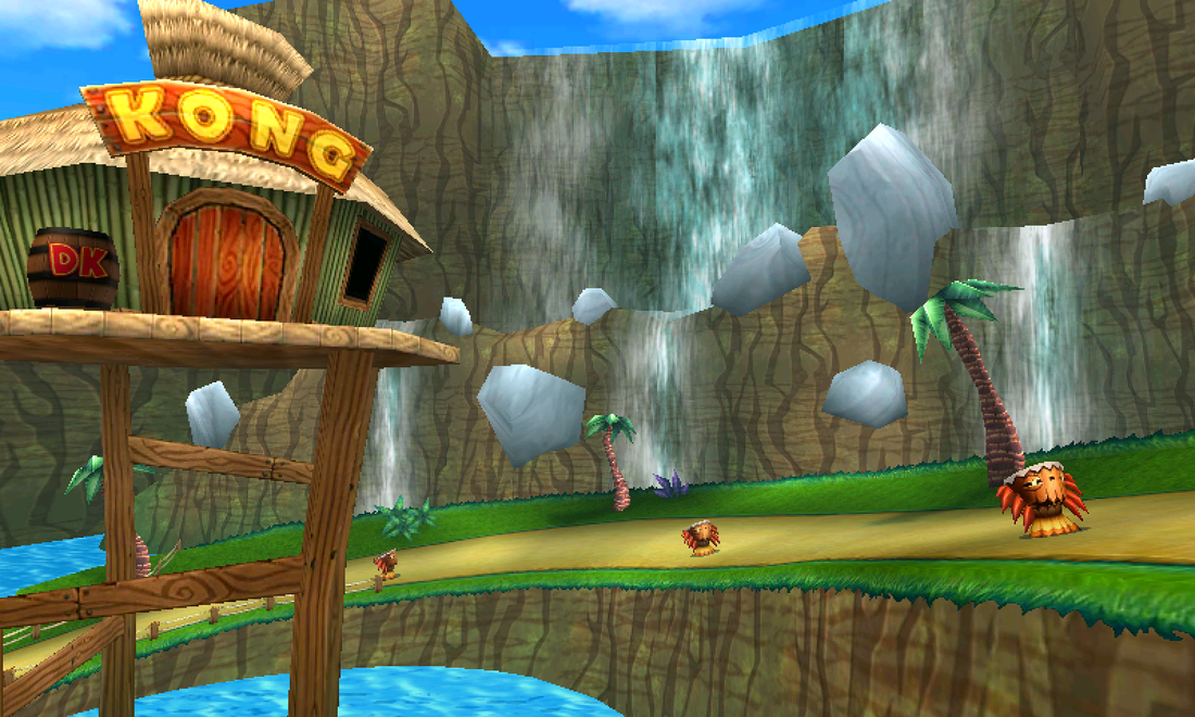 Forêt tropicale DK, circuit de Mario Kart Arcade GP