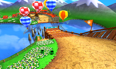 Vallée Daisy, circuit de Mario Kart 7