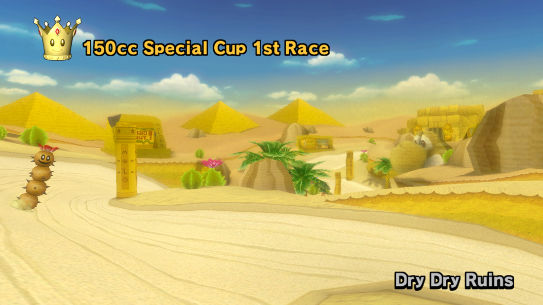 Ruines Sec Sec, circuit de Mario Kart Wii