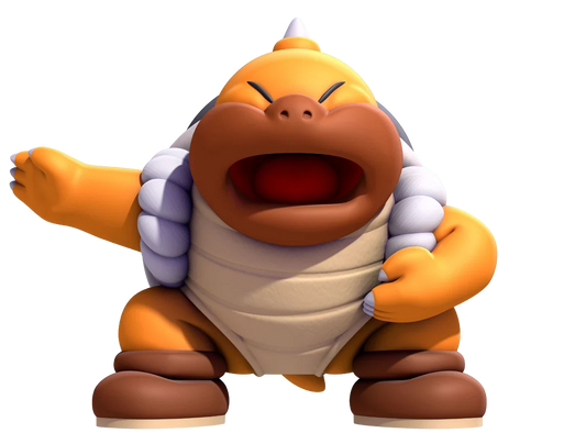 Frère Sumo : le Koopa lutteur qui foudroie le sol