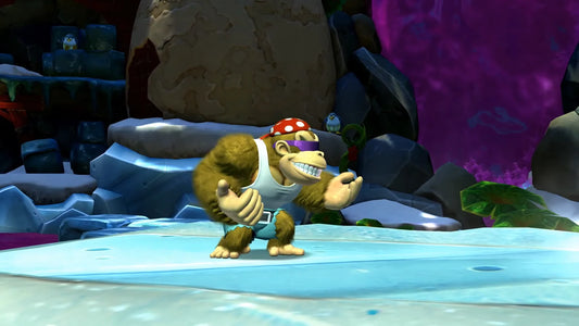 Funky Kong : le Kong surfeur et mécano de génie
