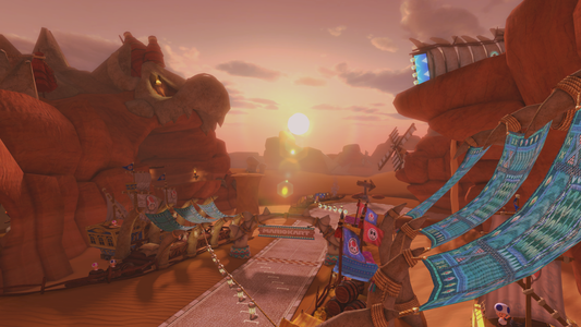 Désert Toussec, circuit de Mario Kart 8
