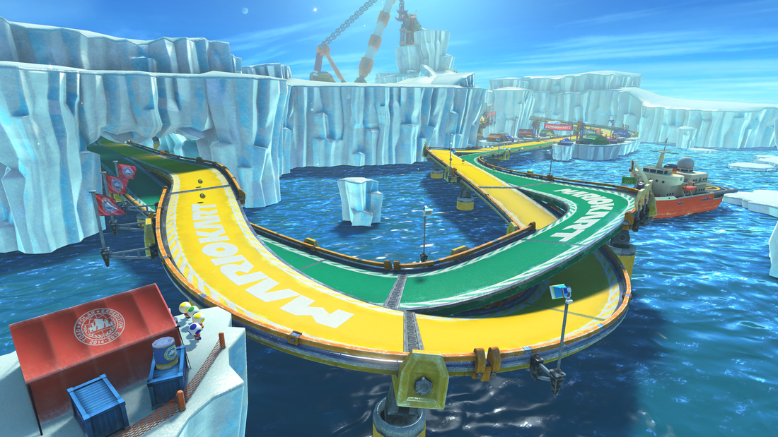 Station Glagla, circuit de Mario Kart 8