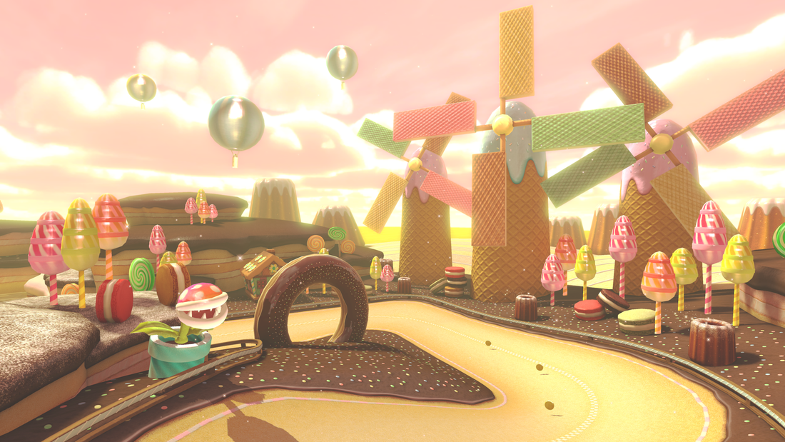 Piste aux délices, circuit de Mario Kart 8