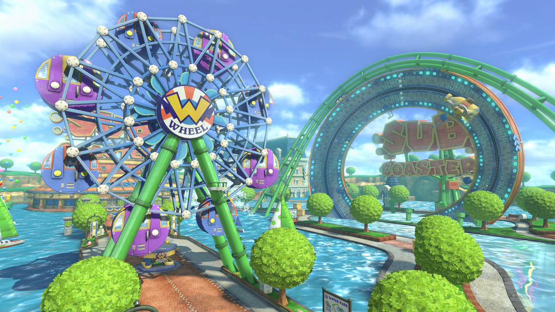 Parc Glougloop, circuit de Mario Kart 8