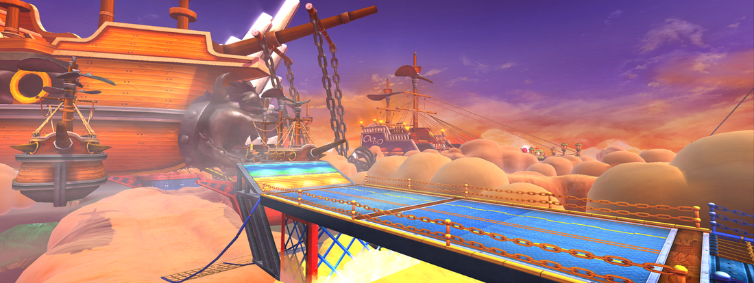 Aerial Road, circuit de Mario Kart Arcade GP DX