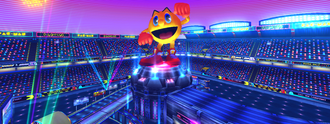 PAC-MAN Stadium, circuit de Mario Kart Arcade GP DX