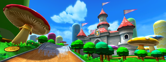 Peach Castle, circuit de Mario Kart Arcade GP DX