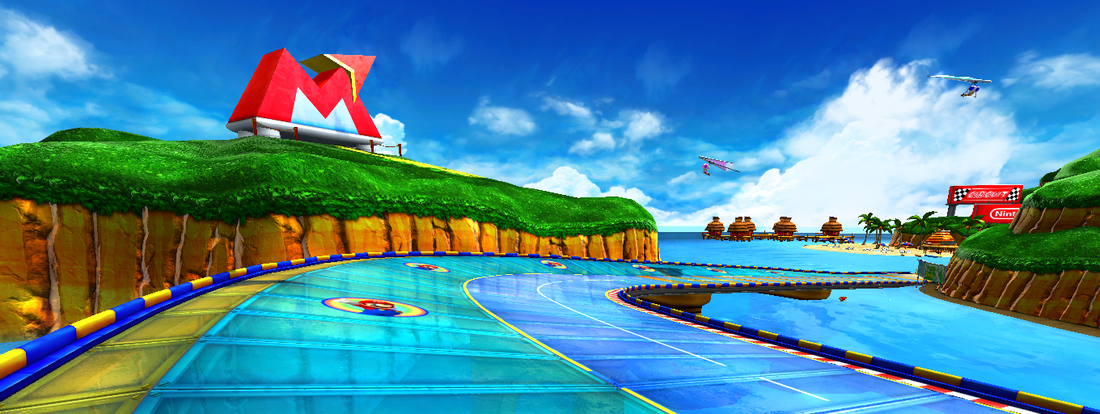 Splash Circuit, circuit de Mario Kart Arcade GP DX