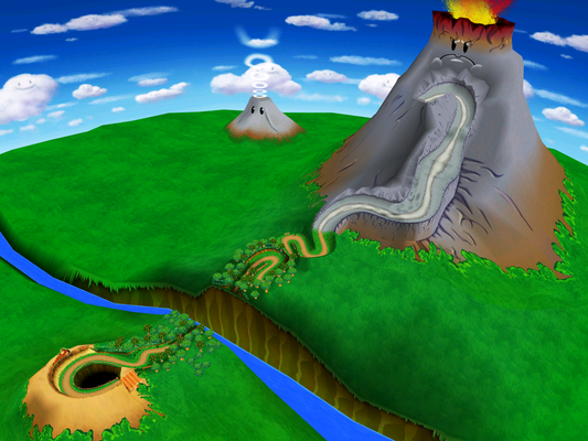 Montagne DK, circuit de Mario Kart: Double Dash!!