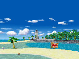 Plage Cheep Cheep, circuit de Mario Kart DS