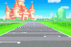 Circuit Peach, circuit de Mario Kart: Super Circuit