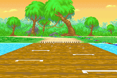 Riverside Parc, circuit de Mario Kart: Super Circuit