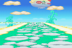 Jardin volant, circuit de Mario Kart: Super Circuit