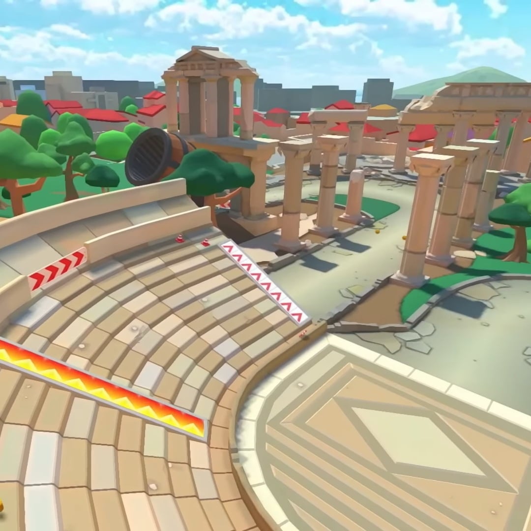 Athènes antique, circuit de Mario Kart Tour