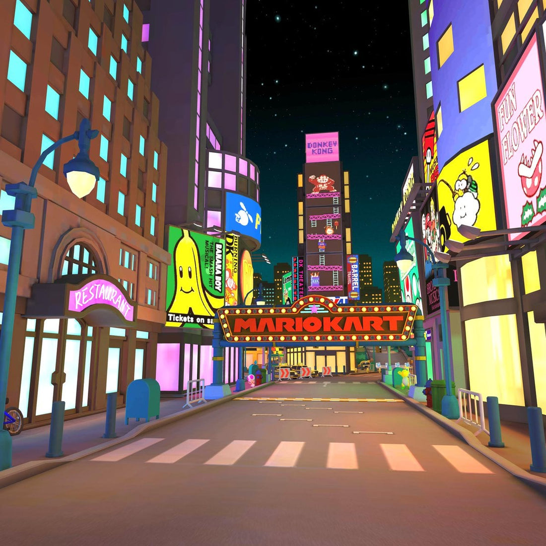 Escapade new-yorkaise, circuit de Mario Kart Tour