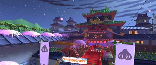 Dojo ninja, circuit de Mario Kart Tour