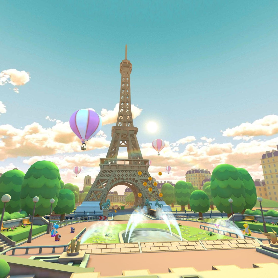 Promenade à Paris, circuit de Mario Kart Tour