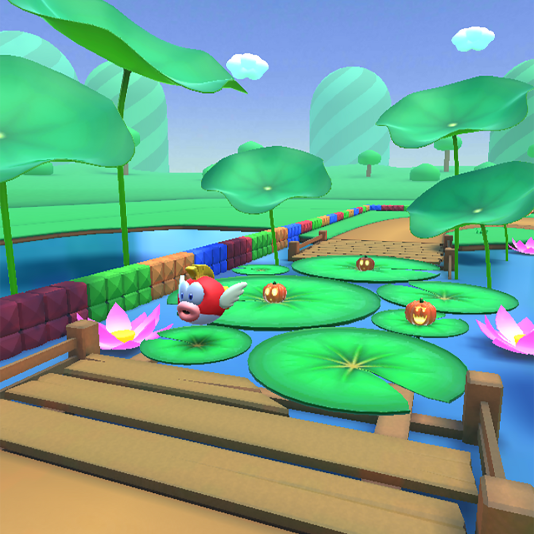 RMX Plaine Donut, circuit de Mario Kart Tour