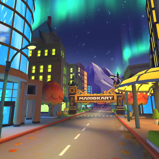 Virages à Vancouver, circuit de Mario Kart Tour