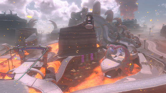 Fournaise osseuse, circuit de Mario Kart World