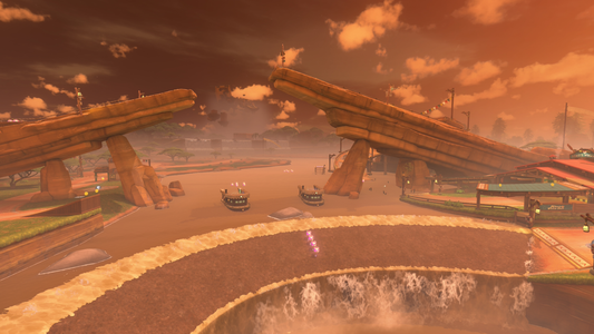 Savane sauvage, circuit de Mario Kart World