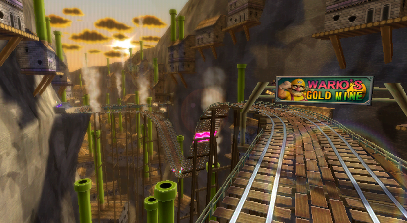 Mine Wario, circuit de Mario Kart Wii