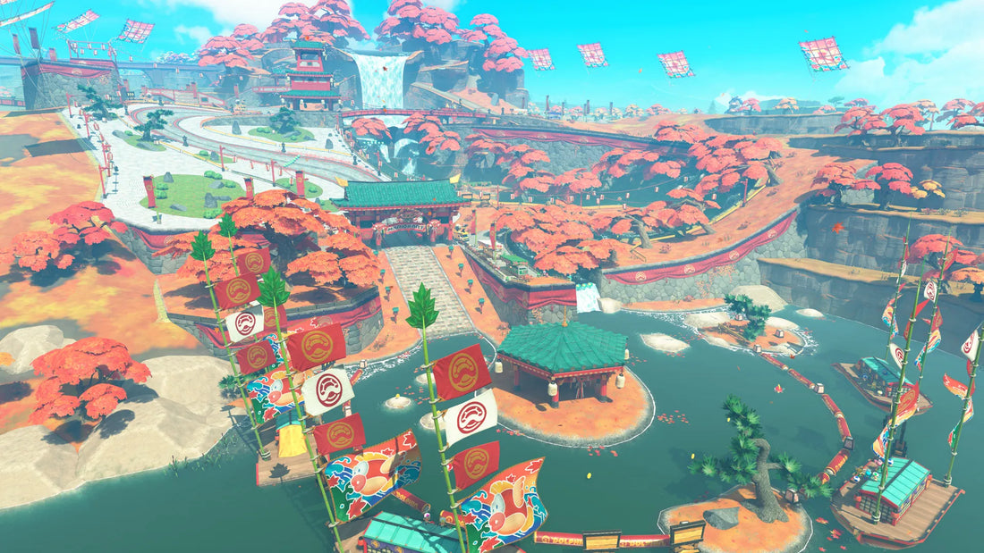 Chutes Cheep Cheep, circuit de Mario Kart World