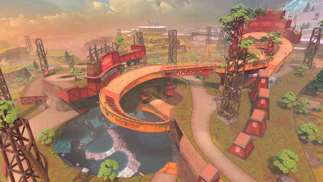 Gouffre Pissenlit, circuit de Mario Kart World