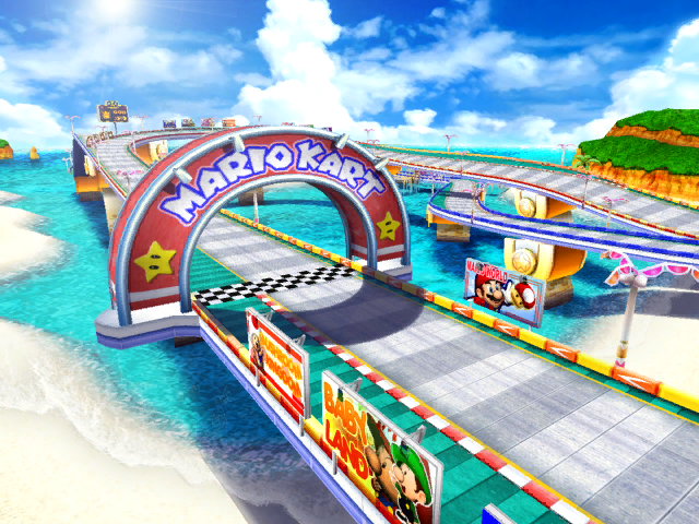Mario Highway, circuit de Mario Kart Arcade GP
