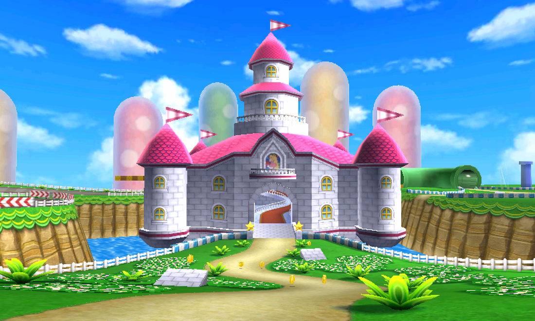 Circuit Mario, circuit de Super Mario Kart