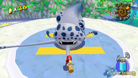 Méga Bloups : le boss pieuvre de Super Mario Sunshine