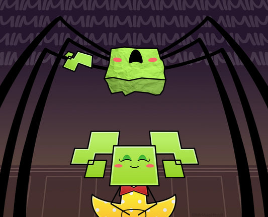 Mimic : la métamorphe au cœur d'araignée de Super Paper Mario
