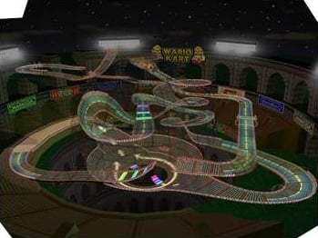 Arène Wario, circuit de Mario Kart: Double Dash!!