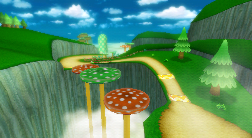 Gorge Champignon, circuit de Mario Kart Wii