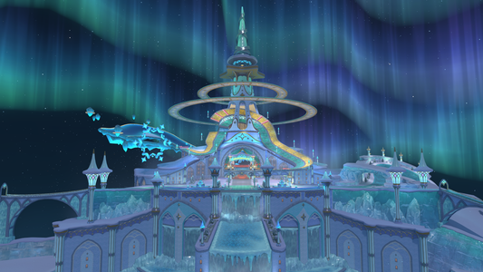 Pic de l'observatoire, circuit de Mario Kart World