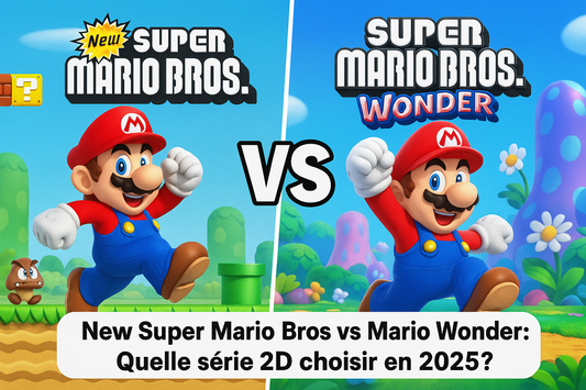 New Super Mario Bros vs Mario Wonder : Quelle série 2D choisir en 2025 ?