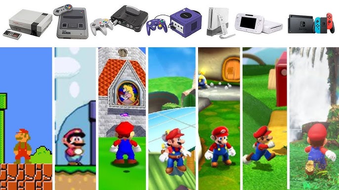Dans quel ordre jouer aux jeux Mario ?