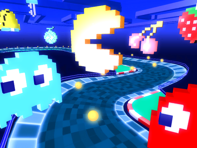 Pac Labyrinth, circuit de Mario Kart Arcade GP