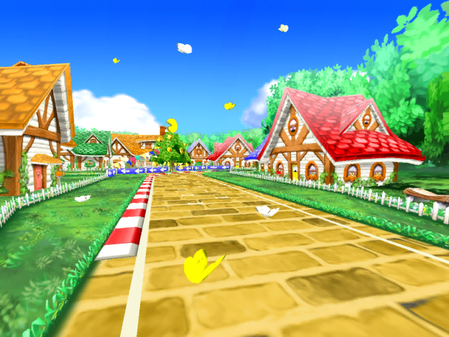 Pac Mountain, circuit de Mario Kart Arcade GP