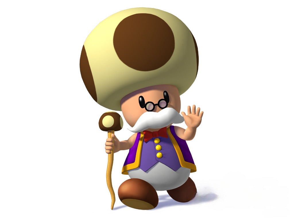 Papy Champi (Toadsworth) : le majordome de Peach
