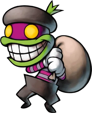 Pargne : l'apprenti maître-voleur de Mario & Luigi