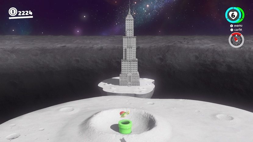 Pays de la Lune : ultime étape de Mario Odyssey