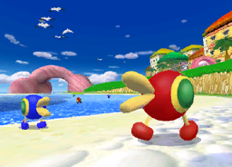 Plage Peach, circuit de Mario Kart: Double Dash!!