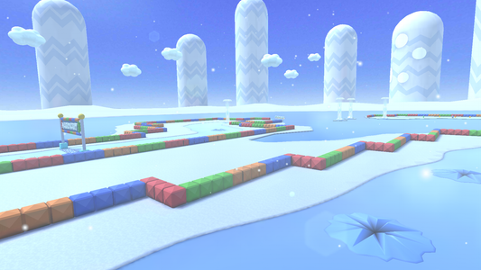 RMX Lac Vanille, circuit de Mario Kart Tour