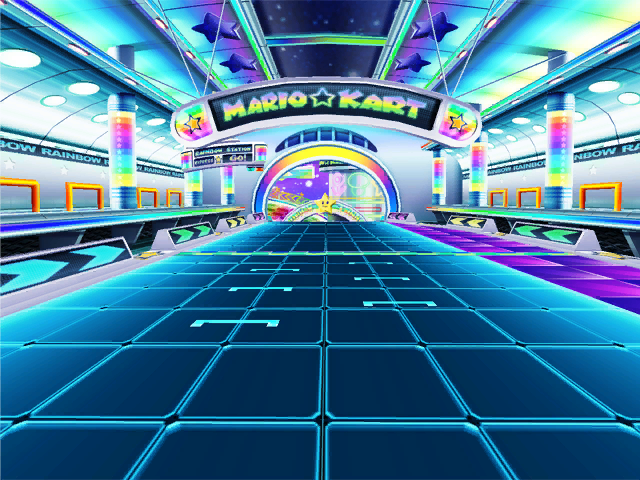 Rainbow Coaster, circuit de Mario Kart Arcade GP